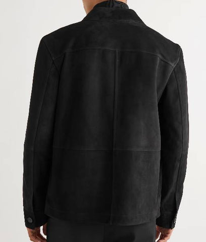 Good Morning America 2025 Tyler Perry Leather-Trimmed Jacket