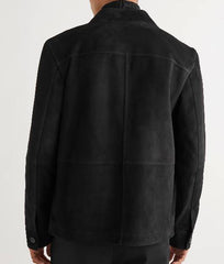 Good Morning America 2025 Tyler Perry Leather-Trimmed Jacket
