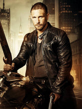 Man with No Past 2025 Adam Woodward Leather Jacket