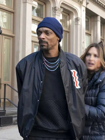 Snoop Dogg Law and Order SVU Black Jacket