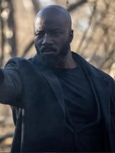 Alarum 2025 Mike Colter Black Wool Coat