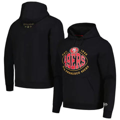 San Francisco 49ers Black Touchback Pullover Hoodie