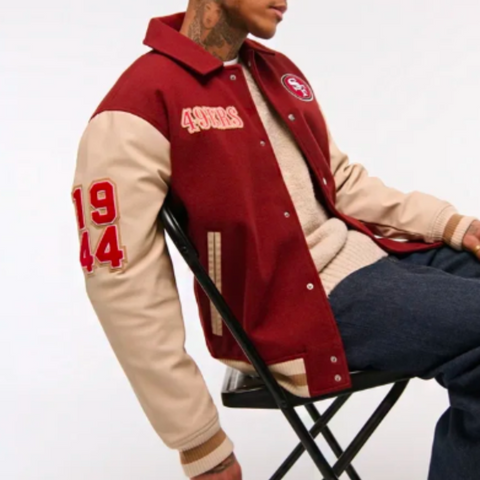 San Francisco 49ers Varsity Bomber Jacket