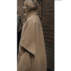 Sienna Miller Anatomy Of A Scandal 2022 Brown Poncho