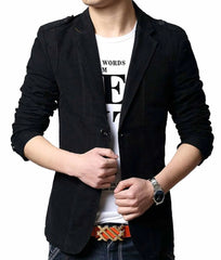 Men’s Slim Fit Black Casual Blazer