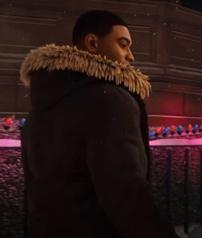 Spider-man Miles Morales Hooded Jacket