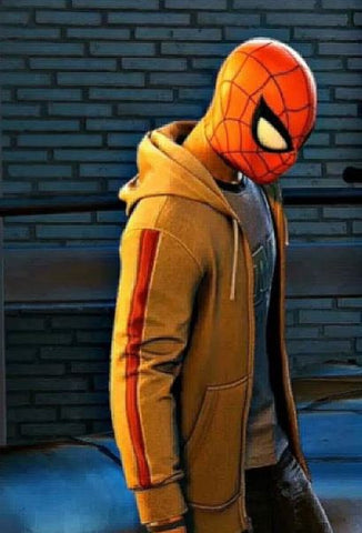 Spider-Man Miles Morales PS4 Brown Hoodie