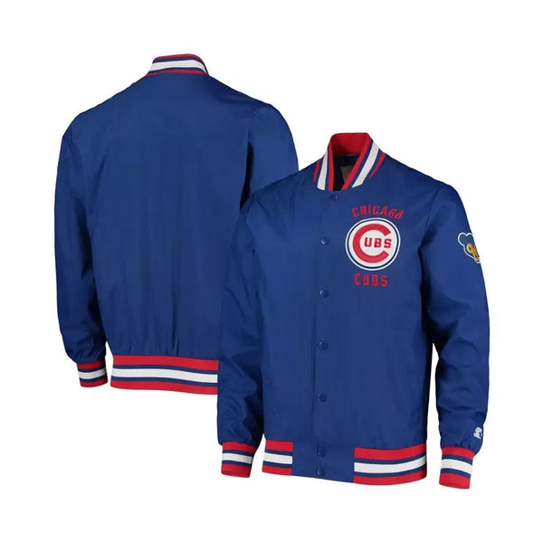 Chicago Cubs The Royal Blue Bomber Jacket