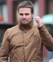 Arrow Season 2 Oliver Queen Brown Jacket