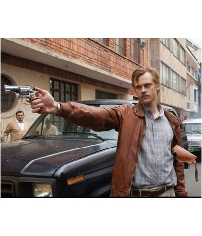 Steve Murphy Brown Leather Jacket