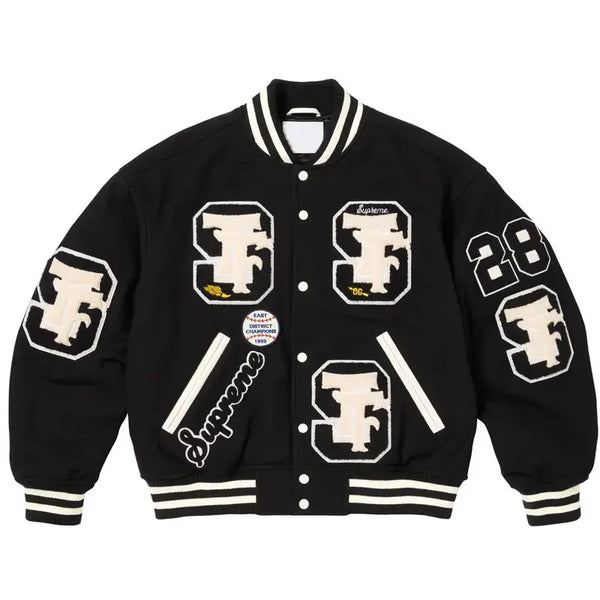 Drill Team Full-Snap Varsity Jacket