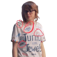 Taylor Swift You Belong with Me Junior Jewels Shirt