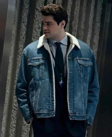 The Recruit Noah Centineo Blue Denim Jacket