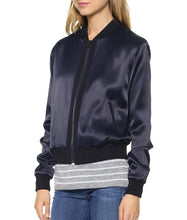 Arrow Willa Holland Blue Bomber Jacket