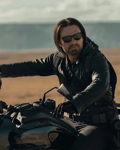 Bucky Barnes Thunderbolts 2025 Leather Jacket