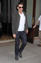 Tom Cruise's Burberry Brit Reckitt Suede Jacket
