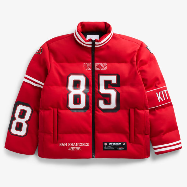 San Francisco 49ers NFL Red Puffer Jacket