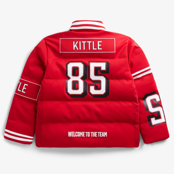San Francisco 49ers NFL Red Puffer Jacket