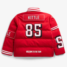 San Francisco 49ers NFL Red Puffer Jacket