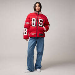 San Francisco 49ers NFL Red Puffer Jacket