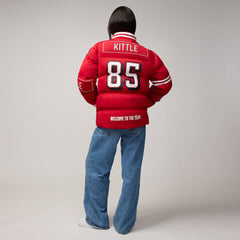 San Francisco 49ers NFL Red Puffer Jacket
