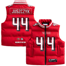Unisex San Francisco 49ers Red NFL Puffer Vest