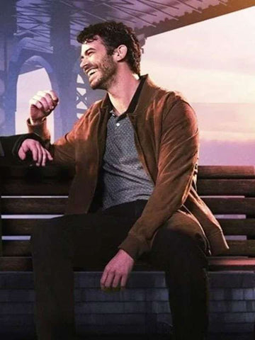 Joey Pollari Things Like This Brown Bomber Jacket