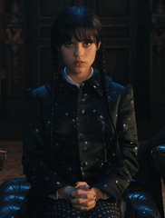 Wednesday 2022 Wednesday Adams Black Coat