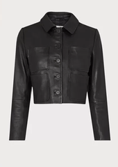Wednesday 2022 Wednesday Addams Leather Jacket