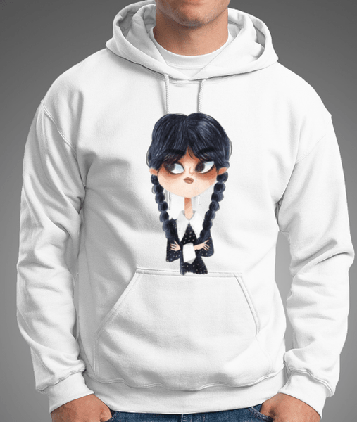 Wednesday 2022 Wednesday Addams White Hoodie