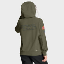 New England Patriots Olive 2025 Salute to Service Sideline Hoodie