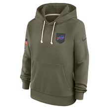 Buffalo Bills Olive 2025 Salute to Service Sideline Hoodie