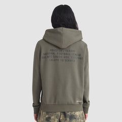 Houston Texans Olive 2025 Salute to Service Sideline Hoodie