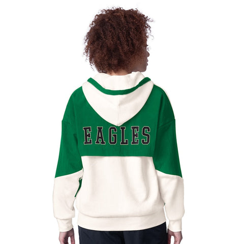 Women's Philadelphia Eagles Starter White Scrimmage Hoodie