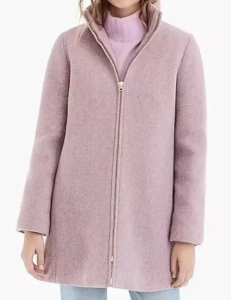 Willow Tait General Hospital Purple Wool Coat