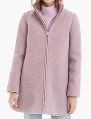 Willow Tait General Hospital Purple Wool Coat