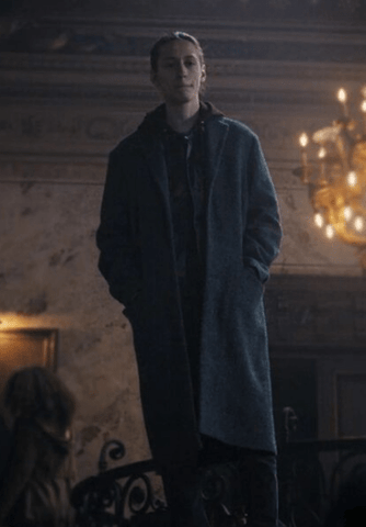 Wednesday 2022 Xavier Thorpe Grey Coat