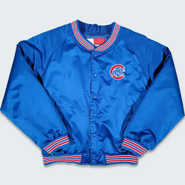 Chicago Cubs Royal Satin Jacket